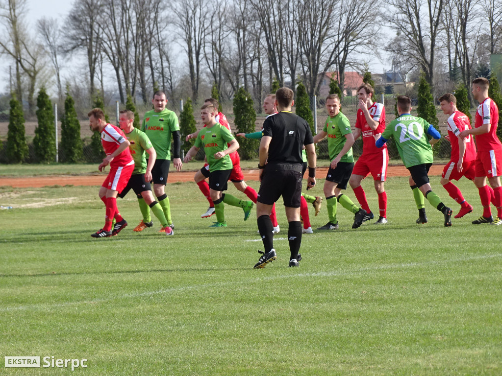 Kasztelan - Orzeł Goleszyn 14.04.2018 r.