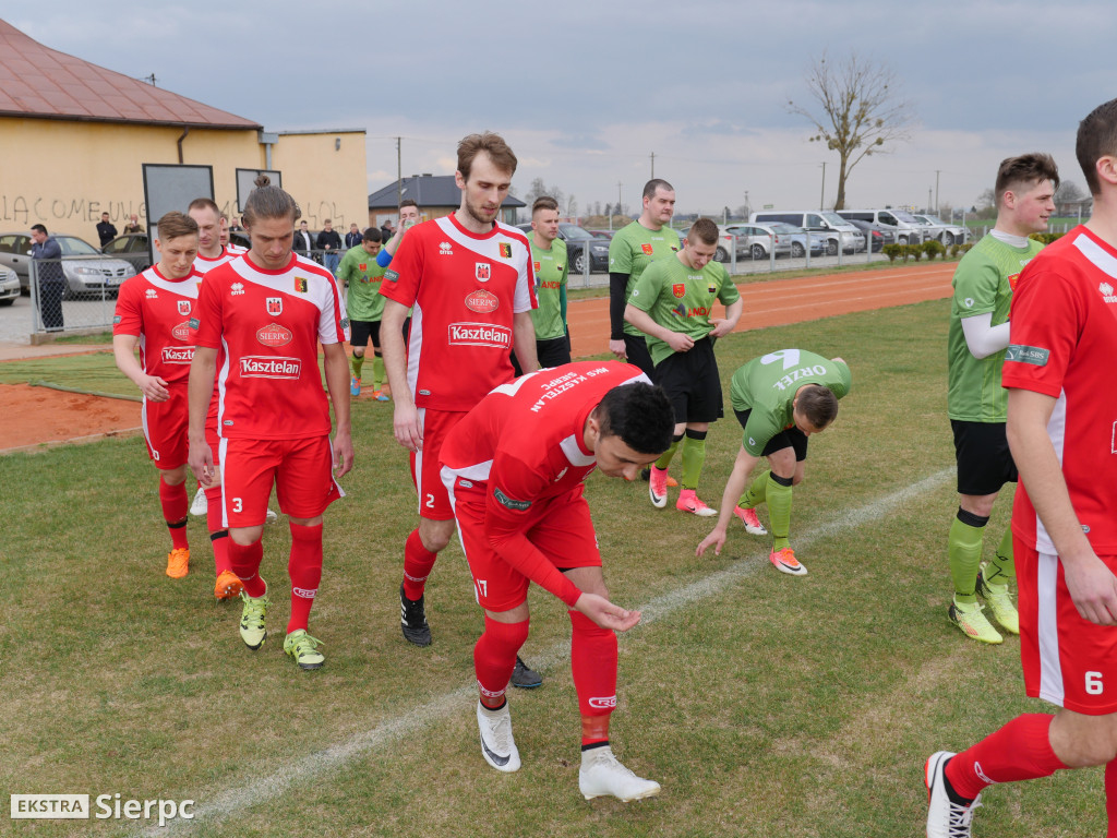 Kasztelan - Orzeł Goleszyn 14.04.2018 r.