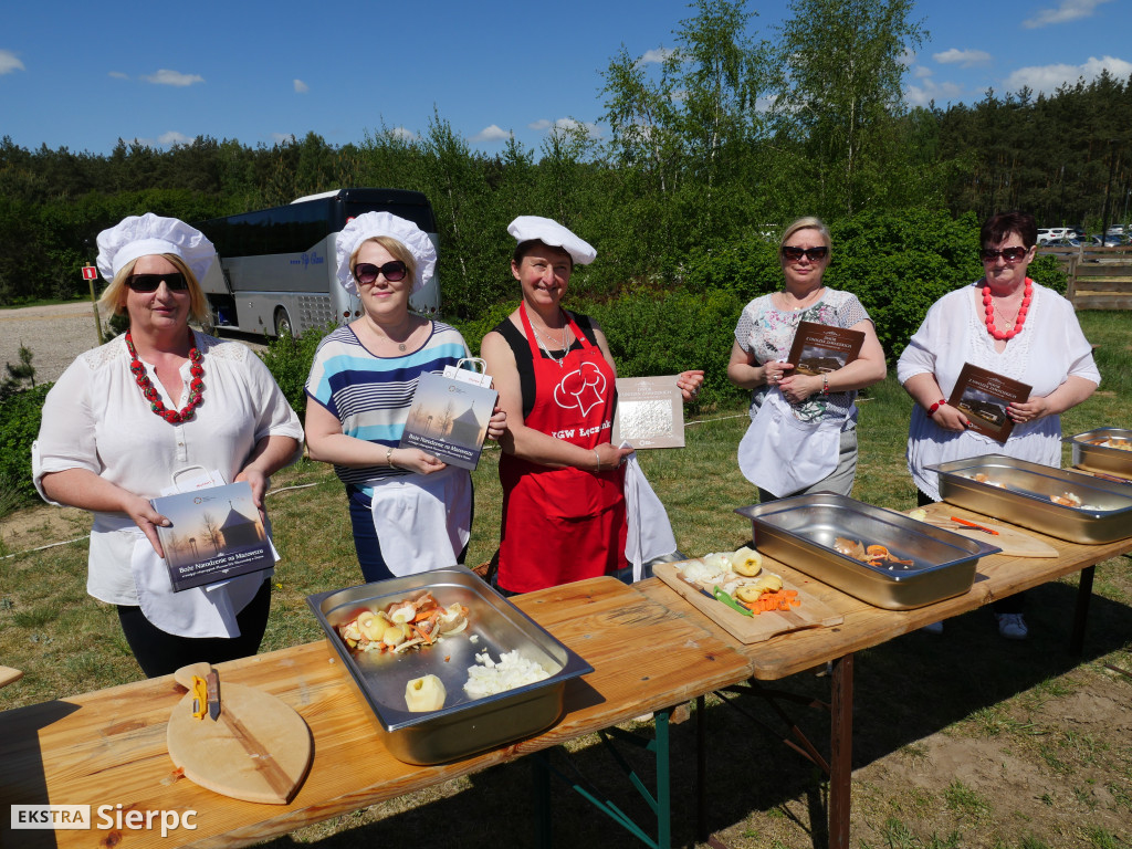 Gotowanie na polanie w skansenie