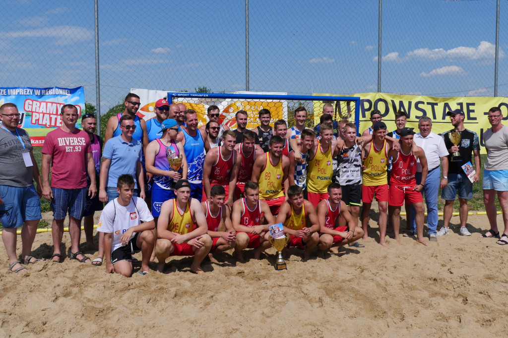 Zakończenie turnieju Beach Handball Sierpc