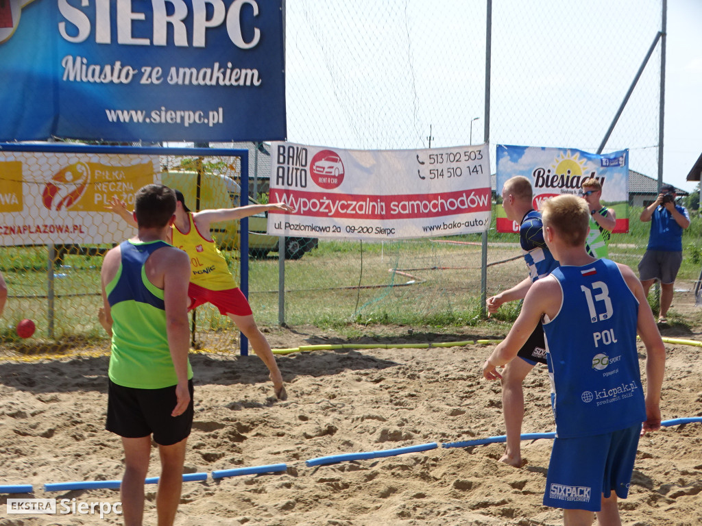 Zakończenie turnieju Beach Handball Sierpc