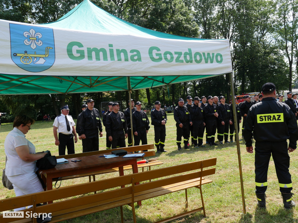 Gminne zawody strażackie w Gozdowie