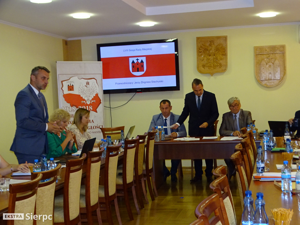 58. sesja Rady Miejskiej w Sierpcu