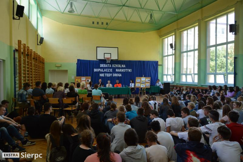 Debata w ZS nr 2 w Sierpcu