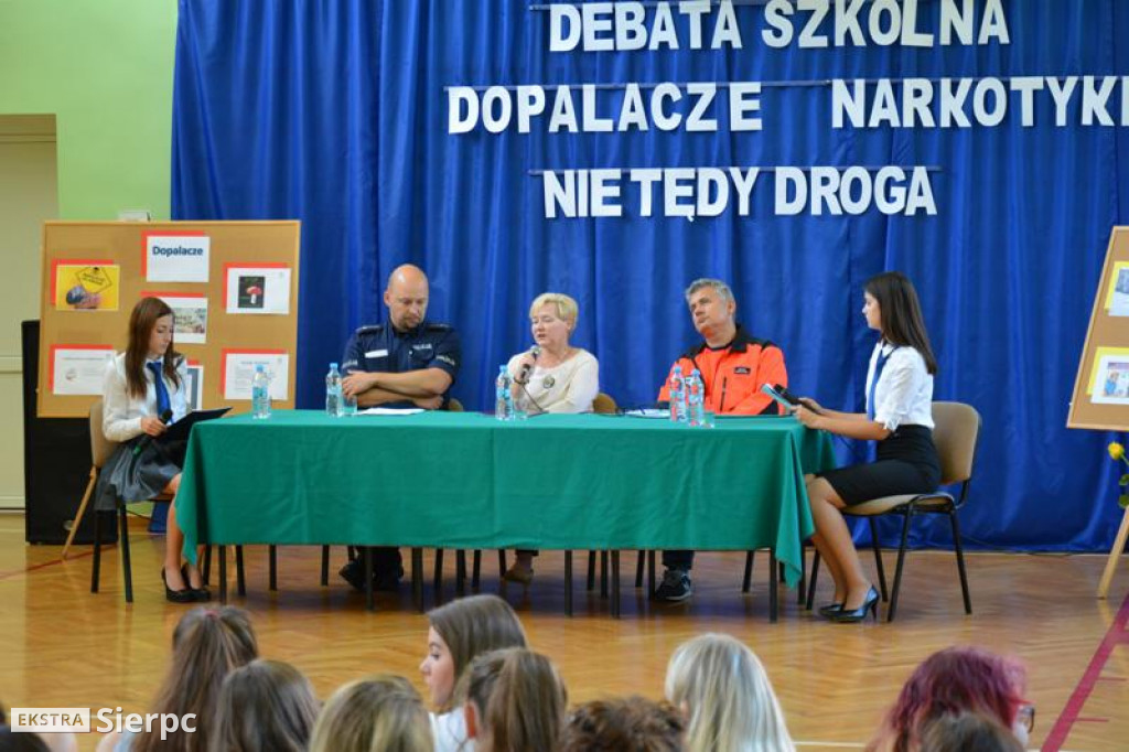 Debata w ZS nr 2 w Sierpcu