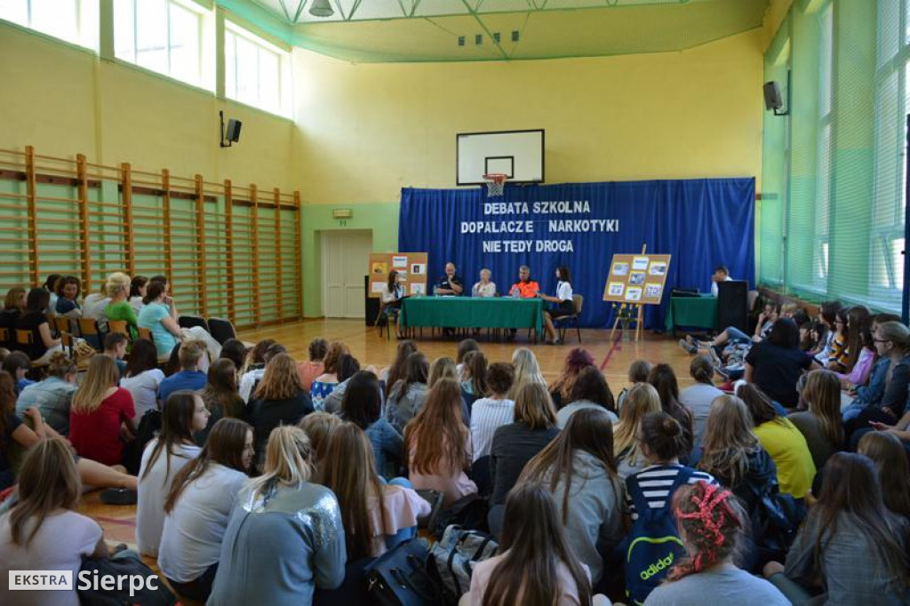 Debata w ZS nr 2 w Sierpcu