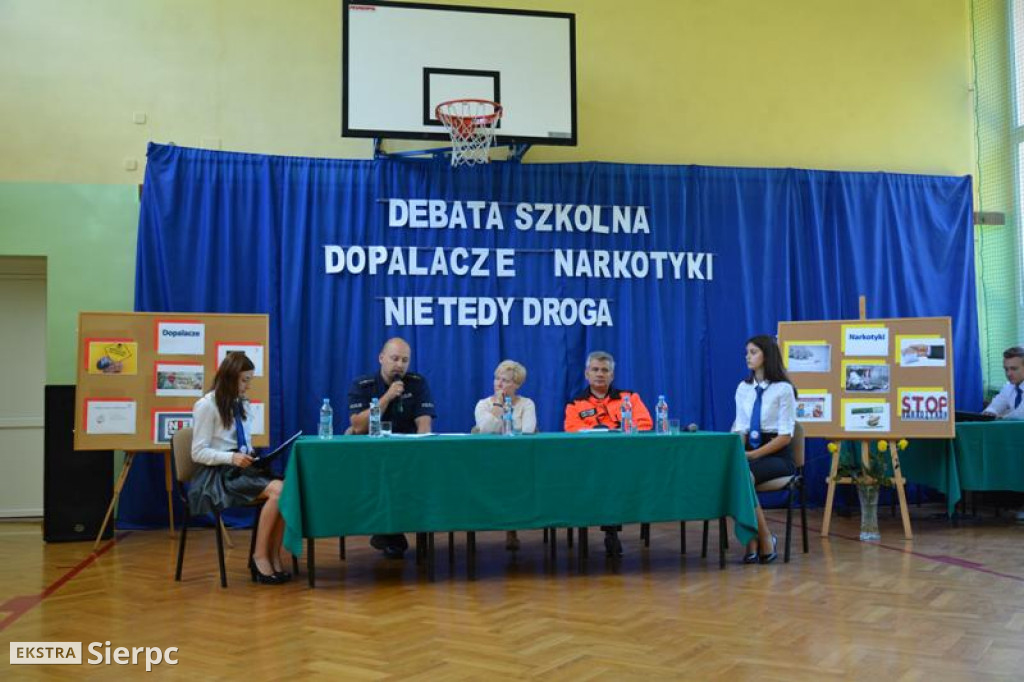 Debata w ZS nr 2 w Sierpcu