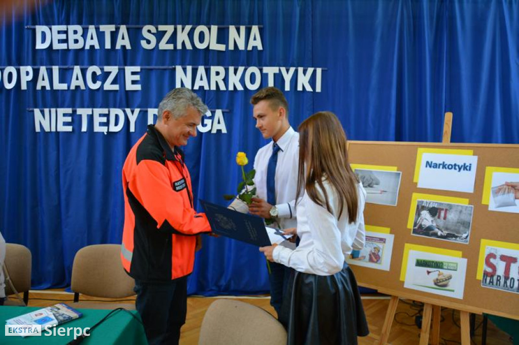Debata w ZS nr 2 w Sierpcu