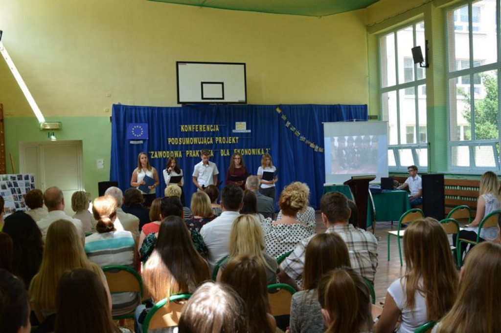 Zawodowe praktyki uczniów Ekonomika
