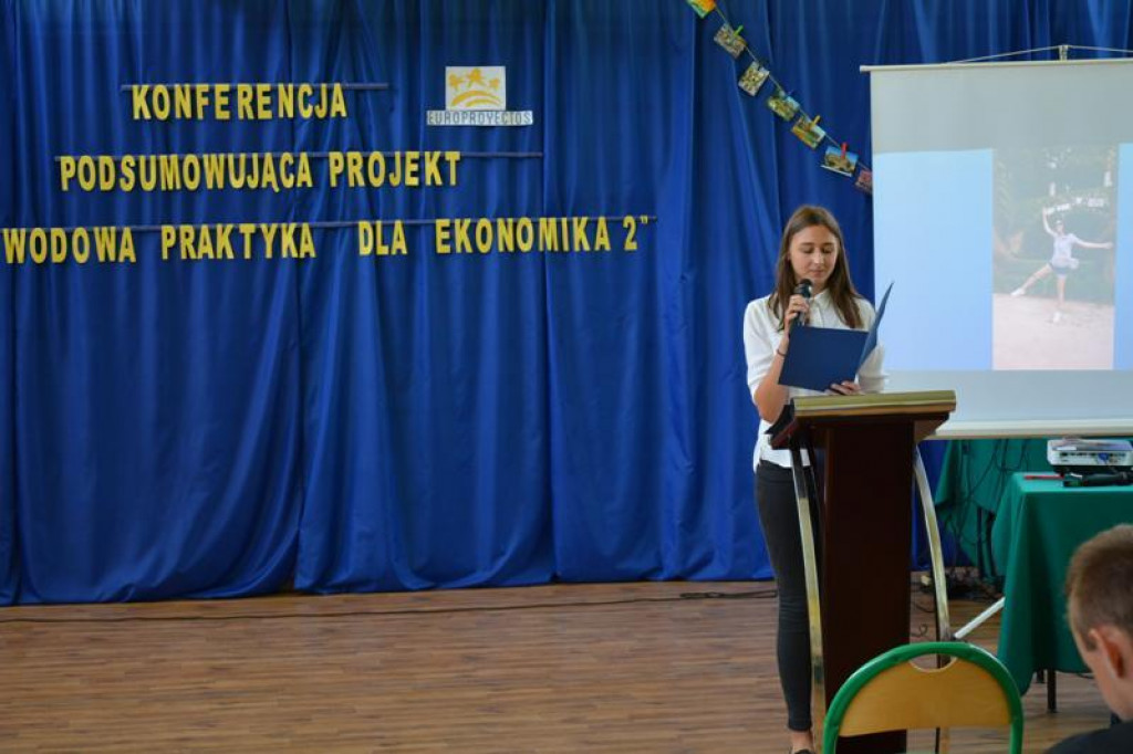 Zawodowe praktyki uczniów Ekonomika