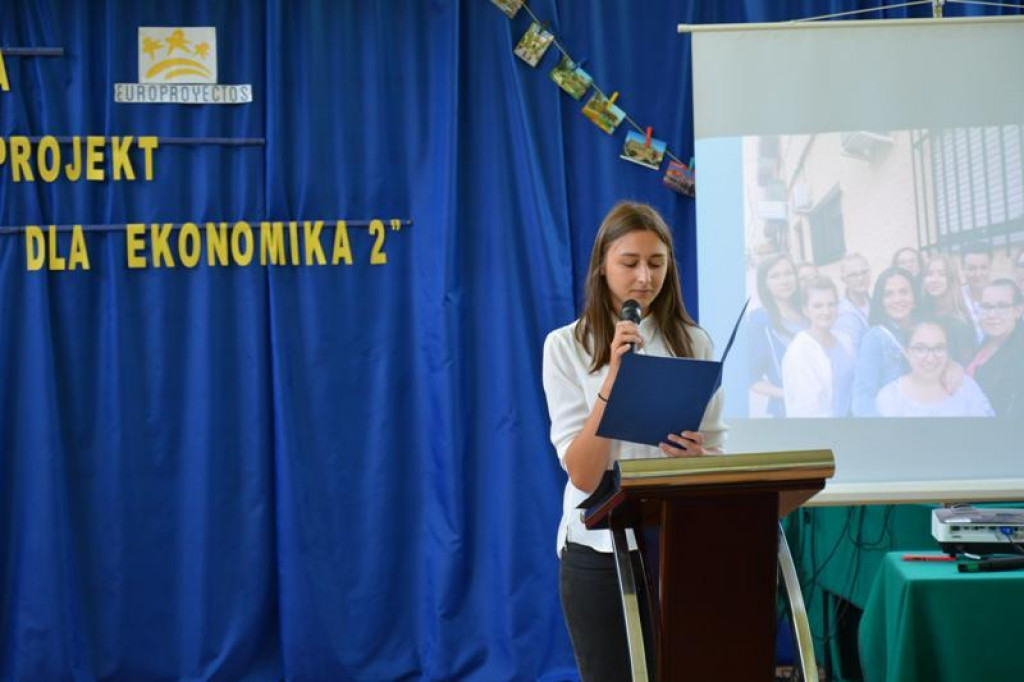 Zawodowe praktyki uczniów Ekonomika