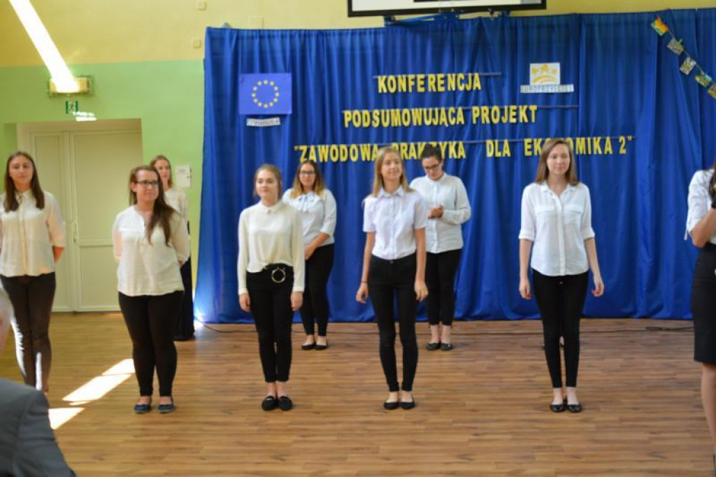 Zawodowe praktyki uczniów Ekonomika