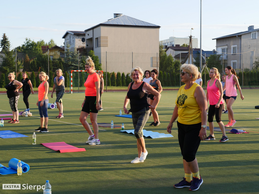 Fitness pod chmurką