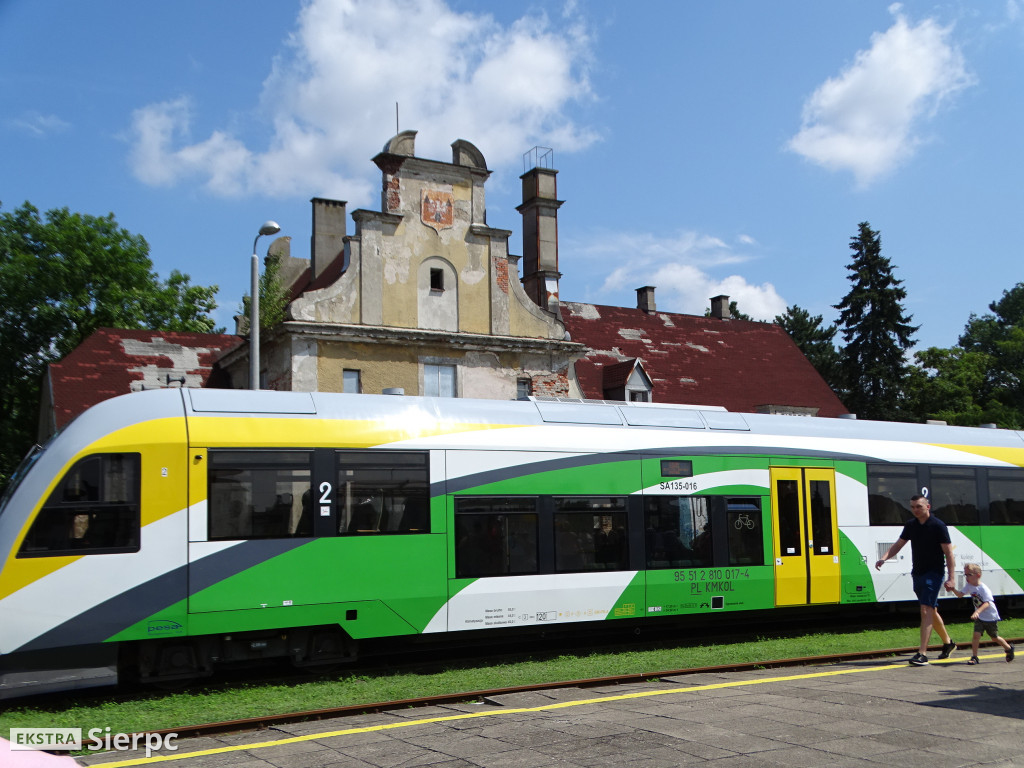 Pociąg specjalny w Sierpcu
