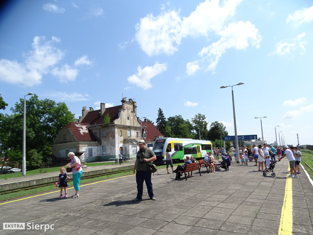 Pociąg specjalny w Sierpcu