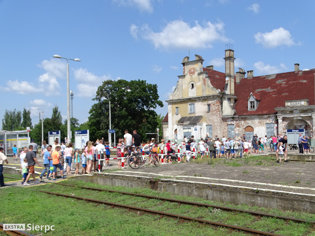 Pociąg specjalny w Sierpcu