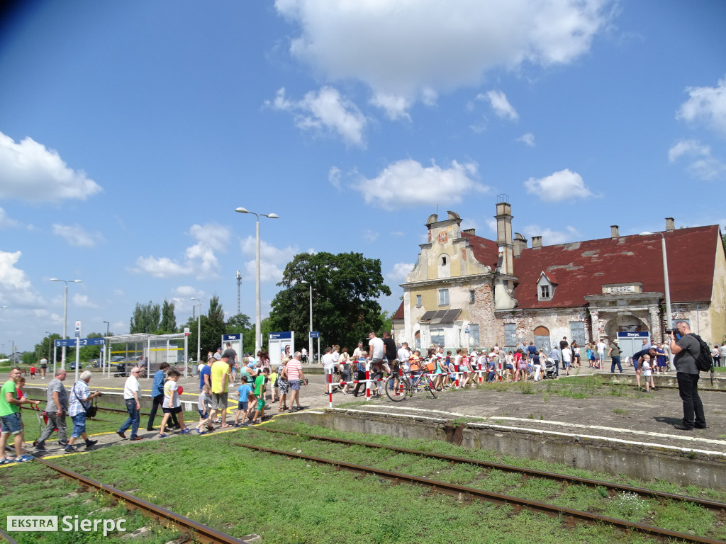 Pociąg specjalny w Sierpcu