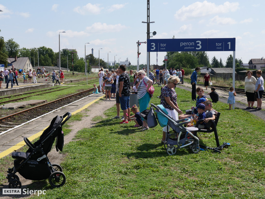 Pociąg specjalny w Sierpcu