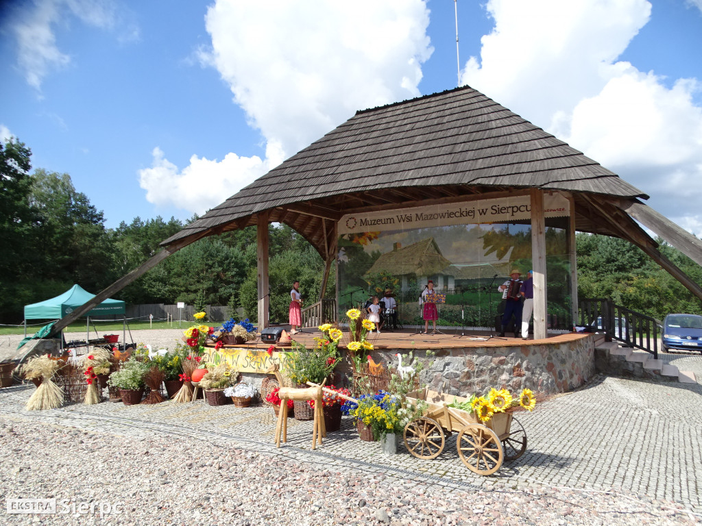 Żniwa w sierpeckim skansenie