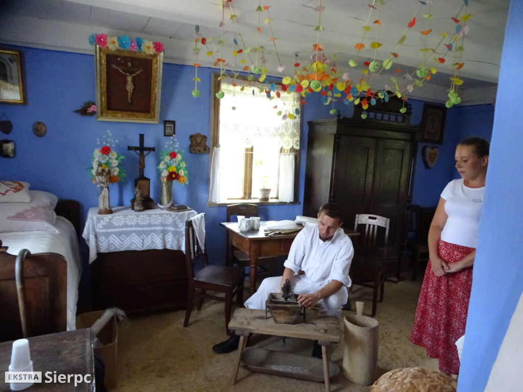 Żniwa w sierpeckim skansenie