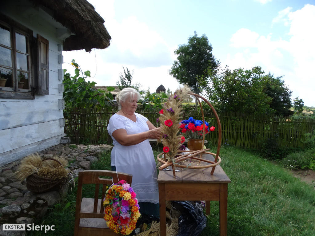 Żniwa w sierpeckim skansenie