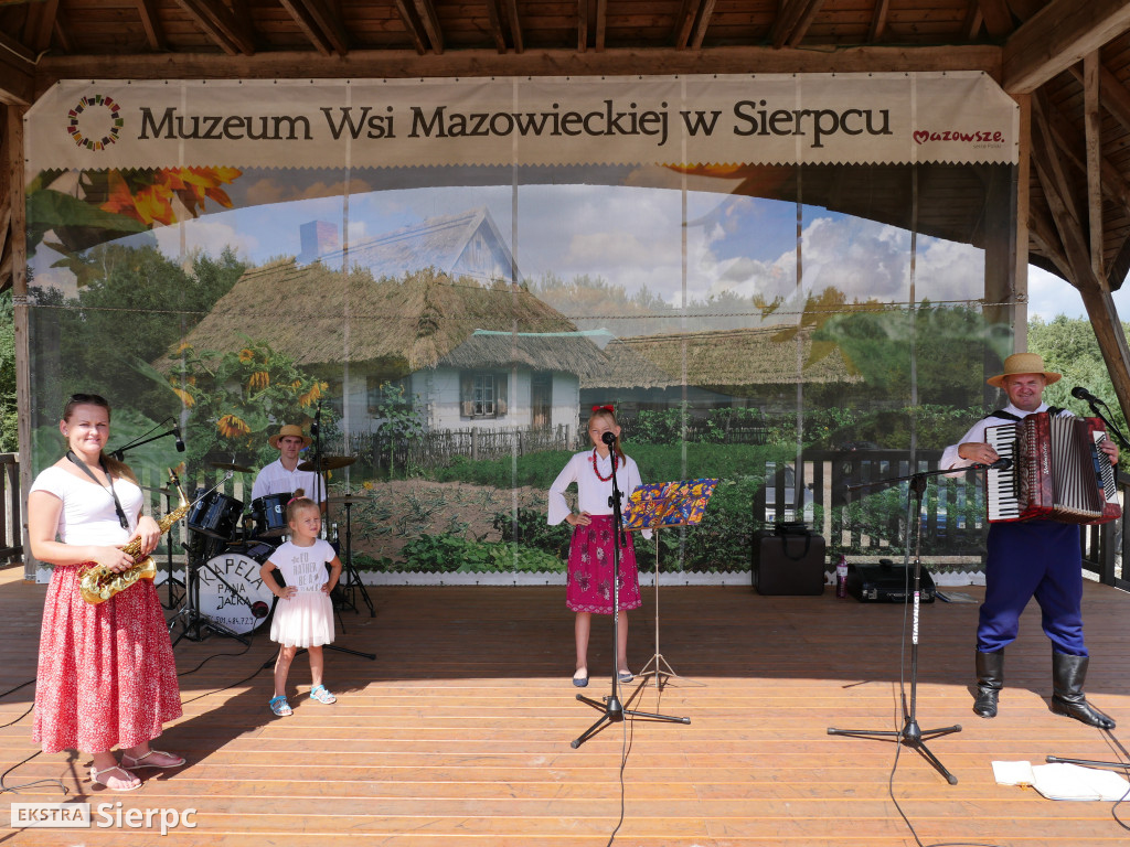Żniwa w sierpeckim skansenie
