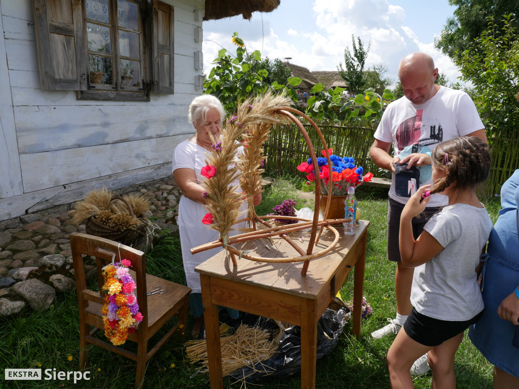Żniwa w sierpeckim skansenie