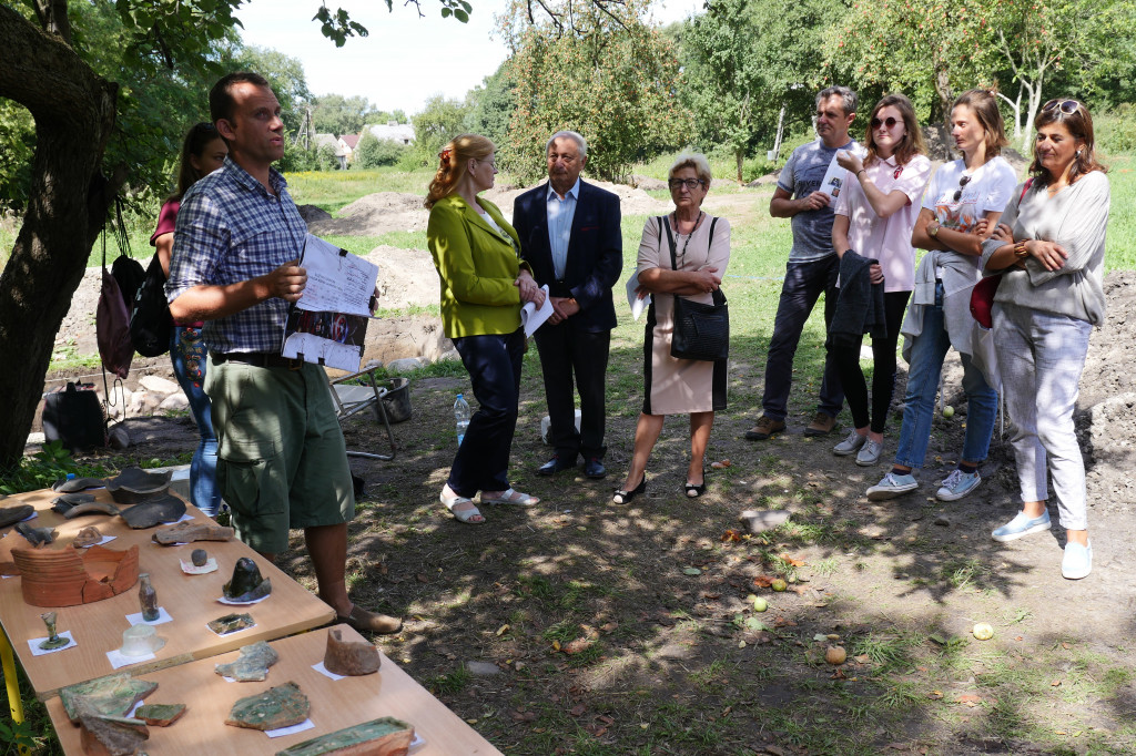 Archeolodzy i sierpecki zamek