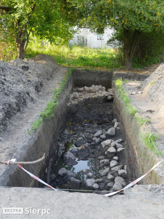 Archeolodzy i sierpecki zamek