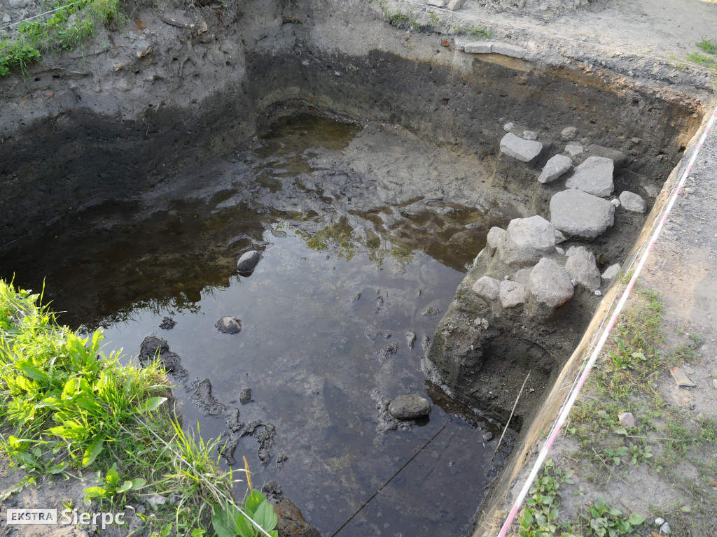 Archeolodzy i sierpecki zamek