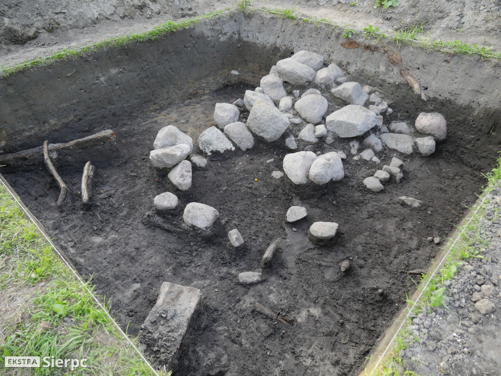 Archeolodzy i sierpecki zamek