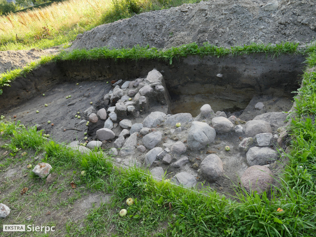 Archeolodzy i sierpecki zamek