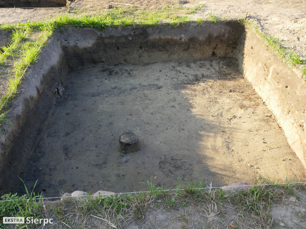 Archeolodzy i sierpecki zamek