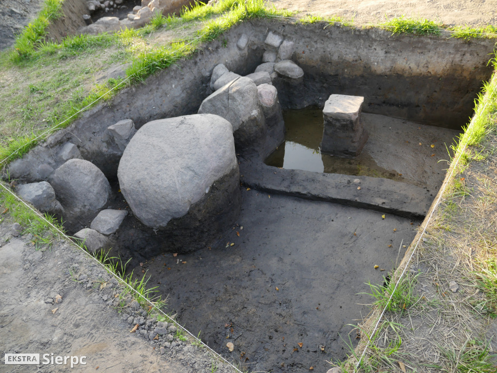 Archeolodzy i sierpecki zamek