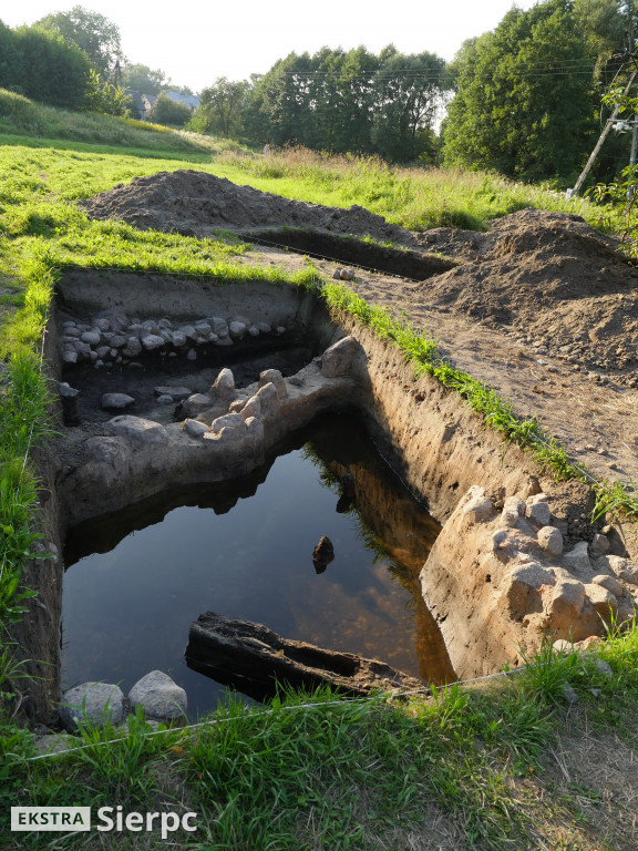 Archeolodzy i sierpecki zamek