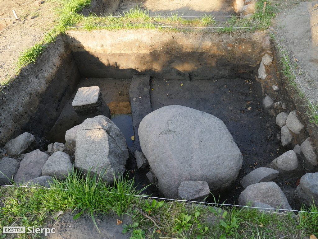 Archeolodzy i sierpecki zamek
