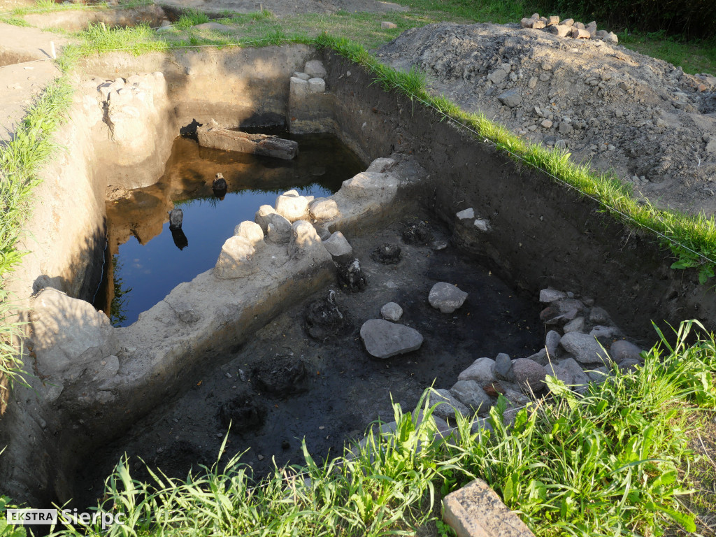 Archeolodzy i sierpecki zamek