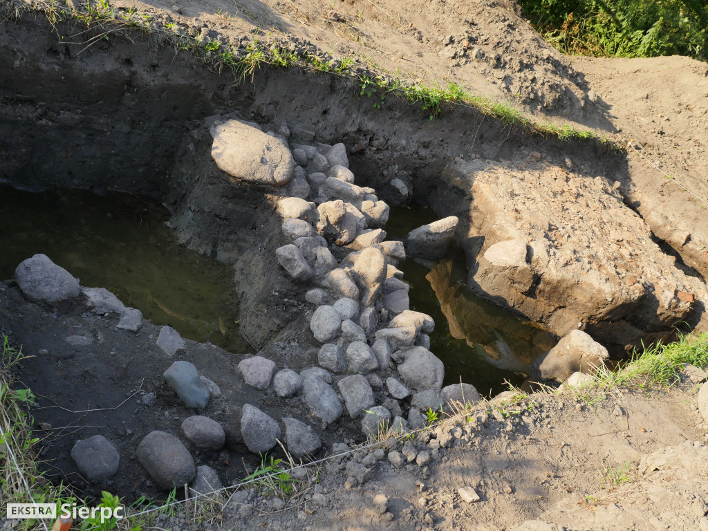 Archeolodzy i sierpecki zamek