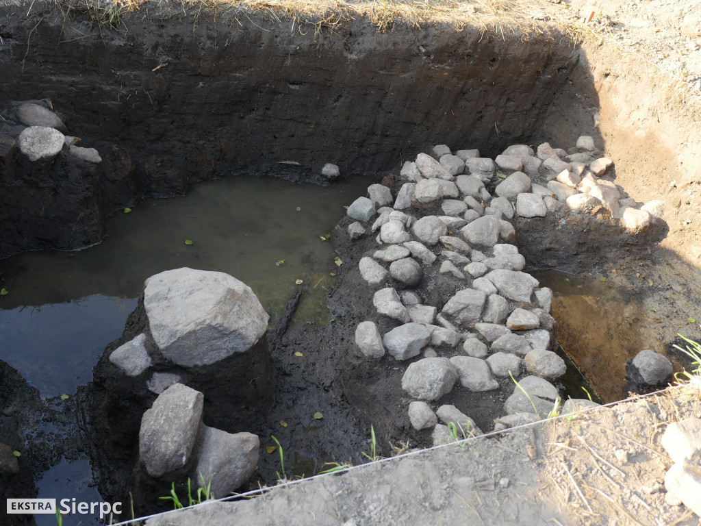 Archeolodzy i sierpecki zamek