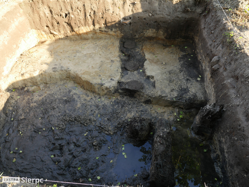 Archeolodzy i sierpecki zamek