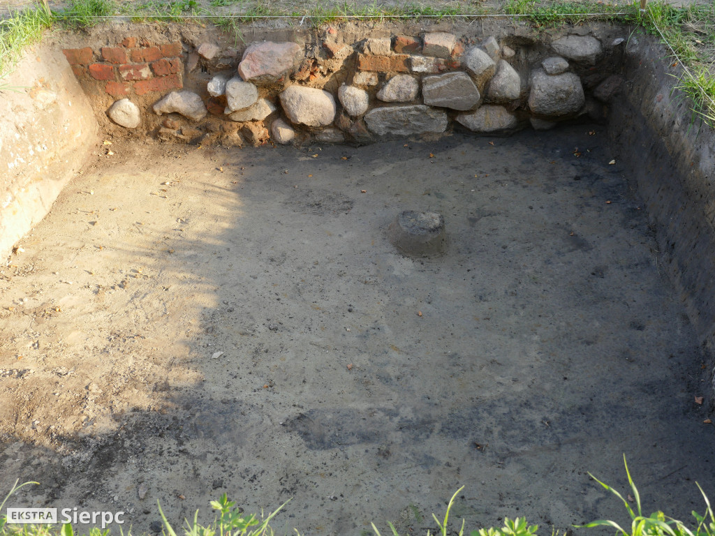 Archeolodzy i sierpecki zamek