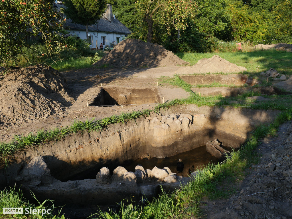 Archeolodzy i sierpecki zamek