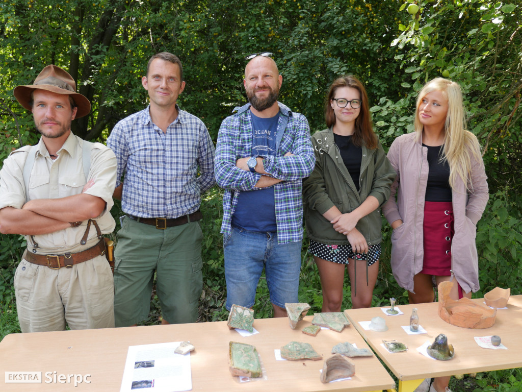 Archeolodzy i sierpecki zamek