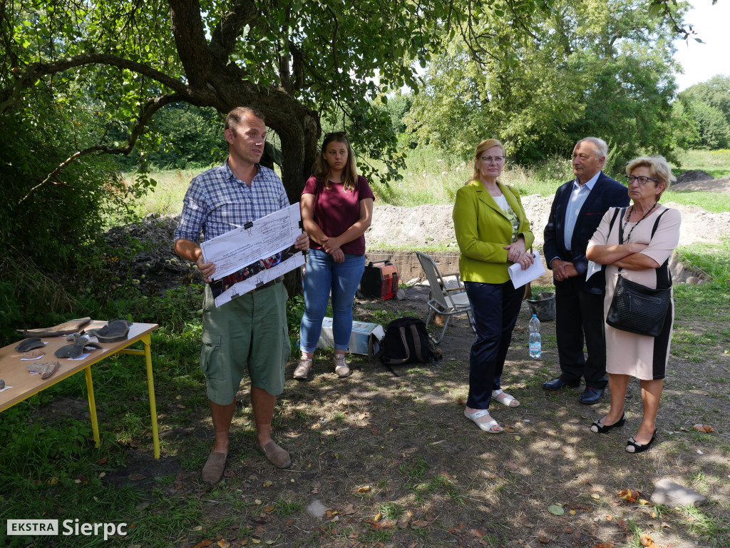 Archeolodzy i sierpecki zamek
