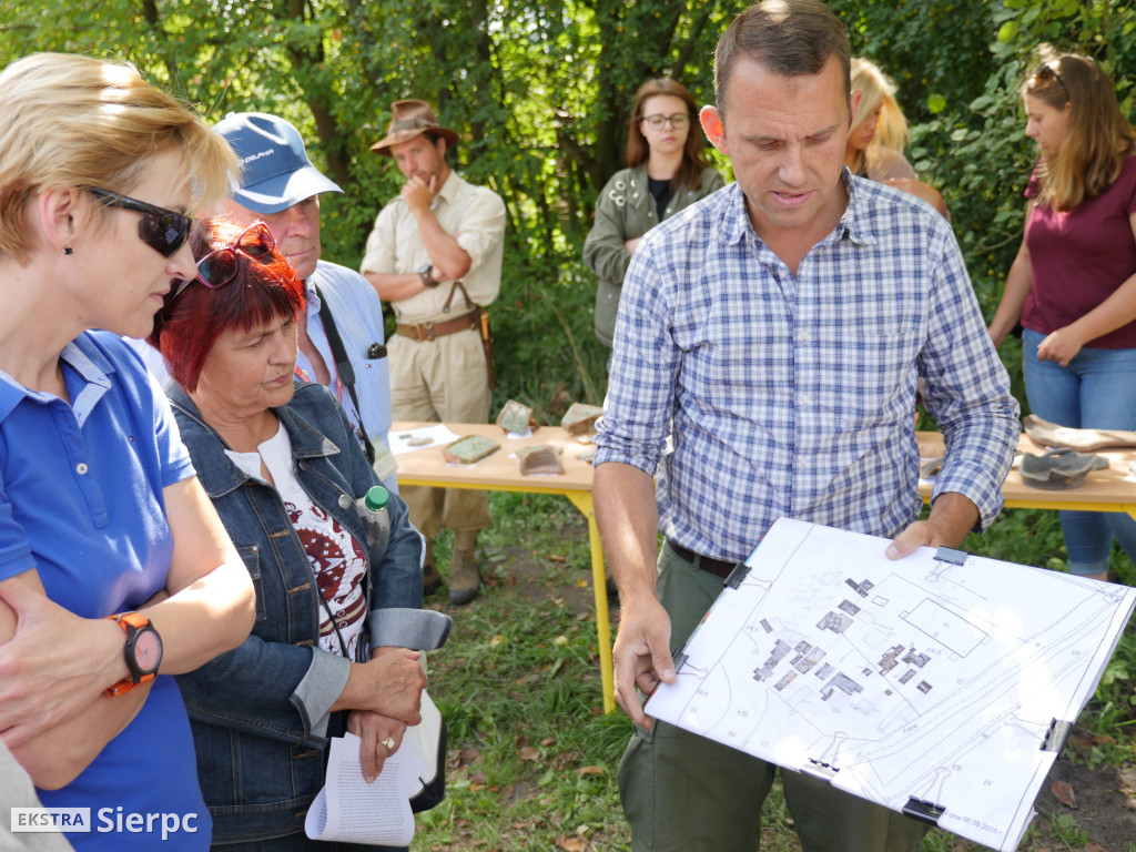 Archeolodzy i sierpecki zamek