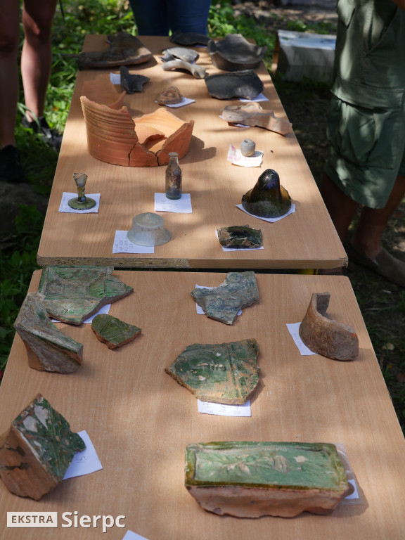 Archeolodzy i sierpecki zamek