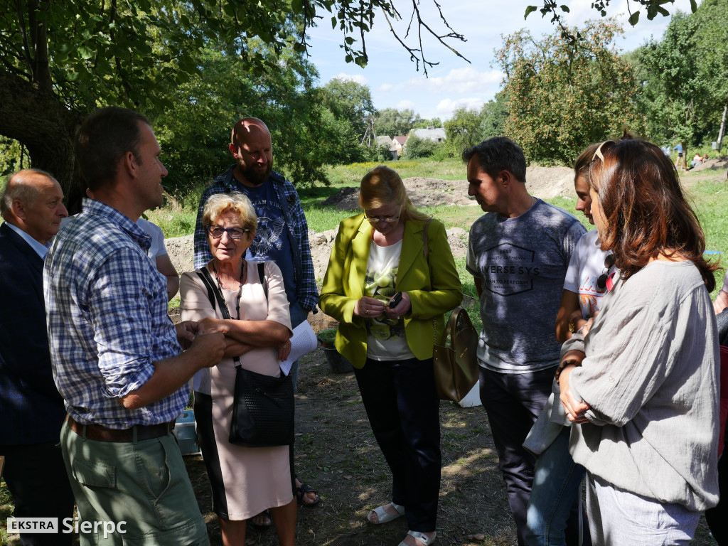 Archeolodzy i sierpecki zamek