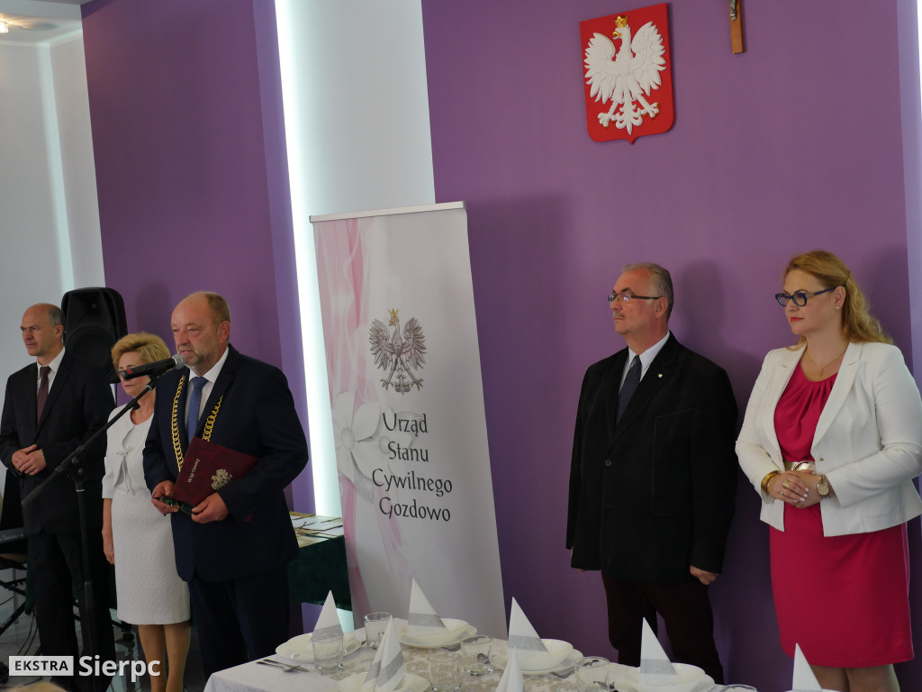 Jubileuszowe pary w gminie Gozdowo