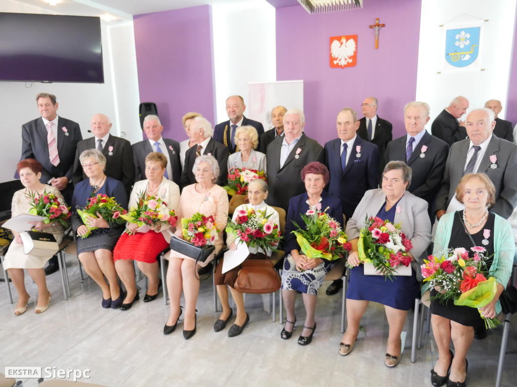 Jubileuszowe pary w gminie Gozdowo