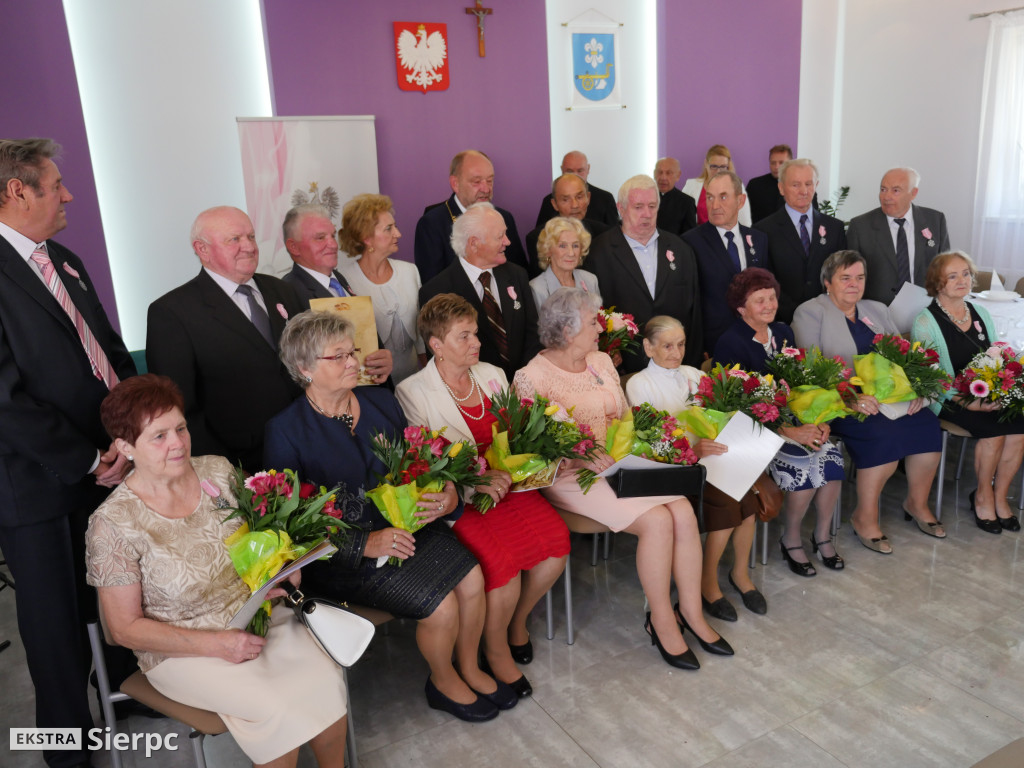 Jubileuszowe pary w gminie Gozdowo